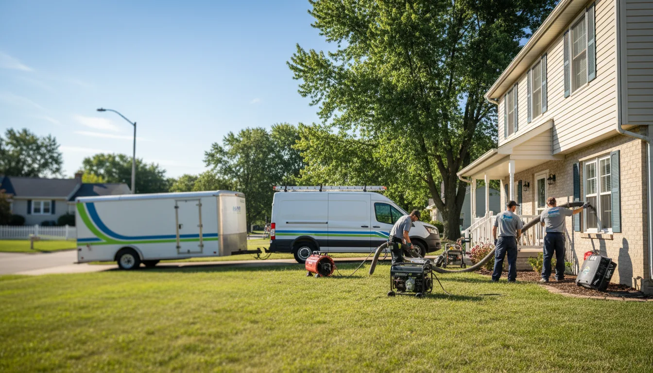 Flooded Basement Restoration And Cleanup With Repair in Tomah, WI near me